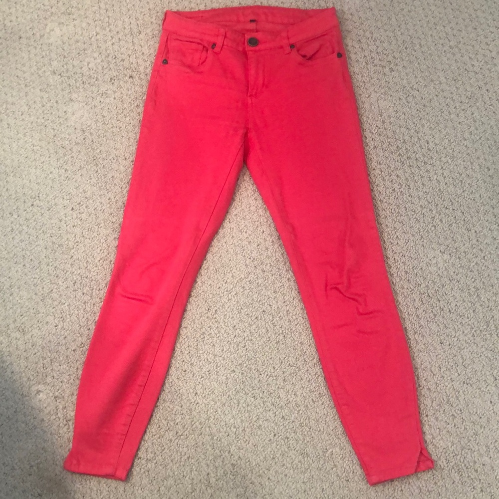 Hot Pink KUT from the cloth size 2 skinny jeans